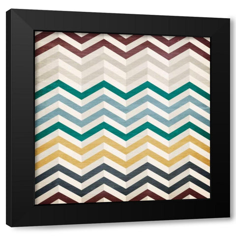 Dimensions  2 Black Modern Wood Framed Art Print by Allen, Kimberly