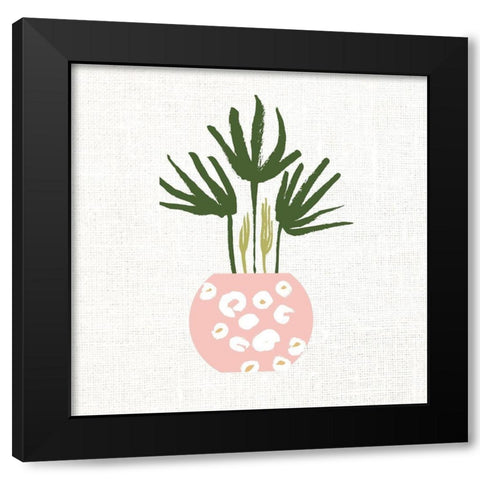 Simple 3 Black Modern Wood Framed Art Print with Double Matting by Allen, Kimberly