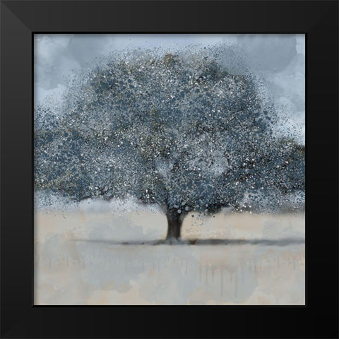 Dream Black Modern Wood Framed Art Print by Allen, Kimberly
