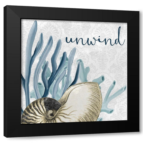 Soak in the Tub 2 Black Modern Wood Framed Art Print with Double Matting by Allen, Kimberly