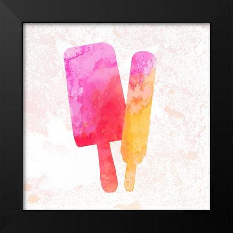 Chill 1 Black Modern Wood Framed Art Print by Allen, Kimberly