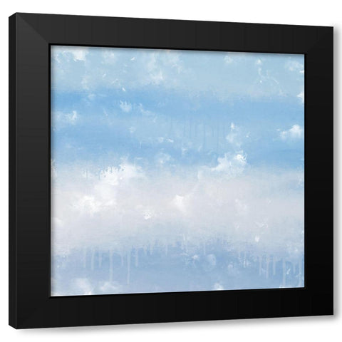 Layers of Sky Black Modern Wood Framed Art Print with Double Matting by Allen, Kimberly