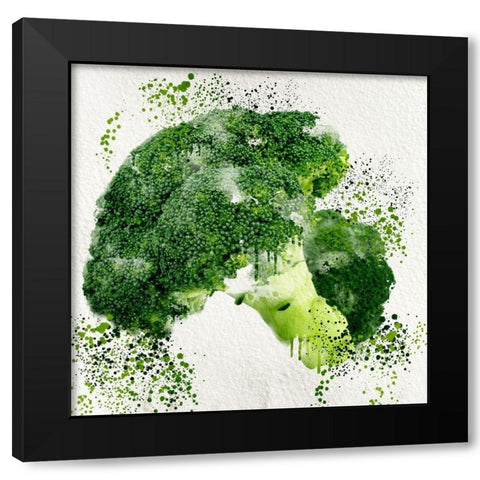 Veggies 2 Black Modern Wood Framed Art Print by Allen, Kimberly