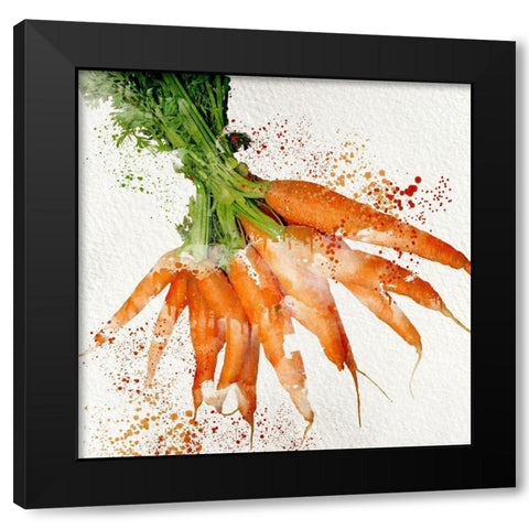 Veggies 3 Black Modern Wood Framed Art Print with Double Matting by Allen, Kimberly