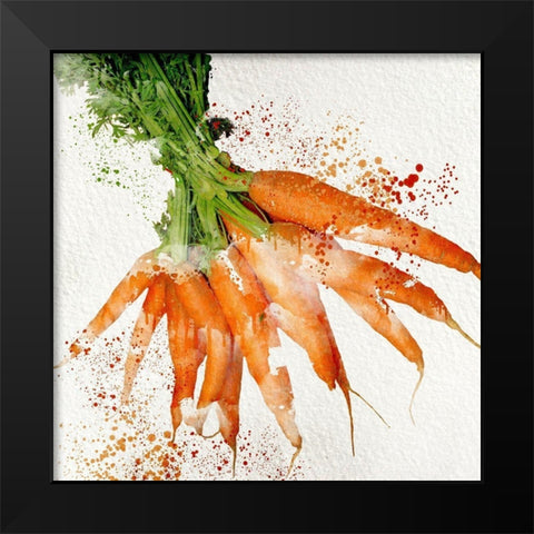 Veggies 3 Black Modern Wood Framed Art Print by Allen, Kimberly