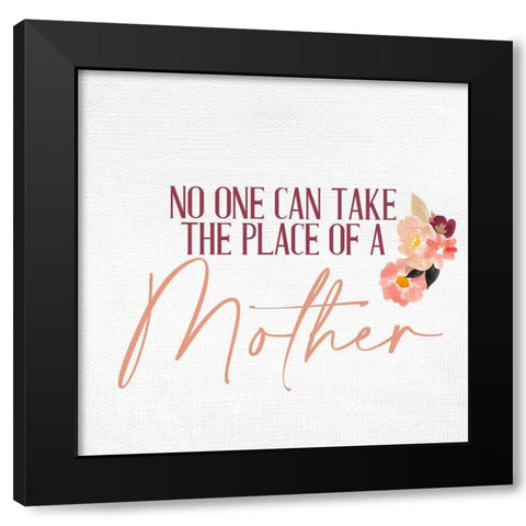 A Mother 2 Black Modern Wood Framed Art Print by Allen, Kimberly
