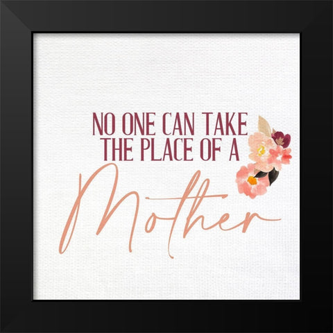 A Mother 2 Black Modern Wood Framed Art Print by Allen, Kimberly