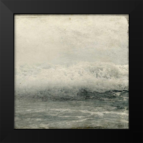 Ocean Storm 2 Black Modern Wood Framed Art Print by Allen, Kimberly