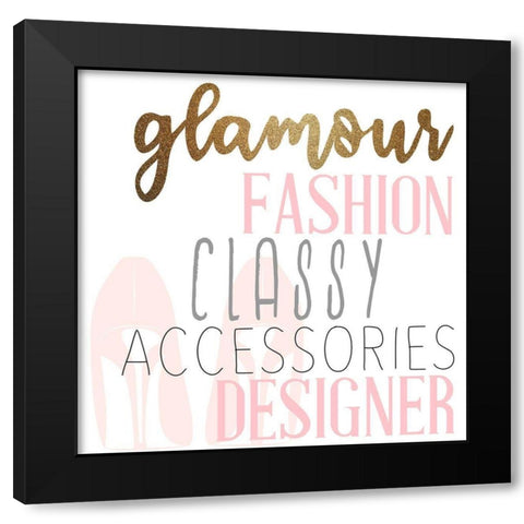 Style 2 Black Modern Wood Framed Art Print by Allen, Kimberly