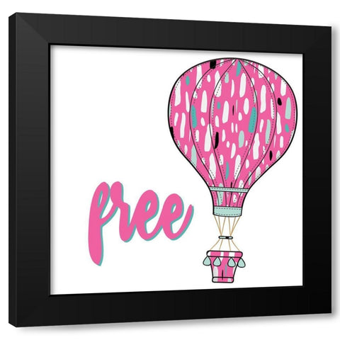 Wild 2 Black Modern Wood Framed Art Print by Allen, Kimberly