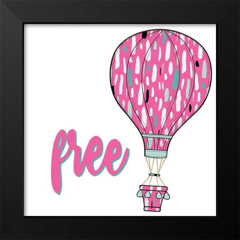 Wild 2 Black Modern Wood Framed Art Print by Allen, Kimberly