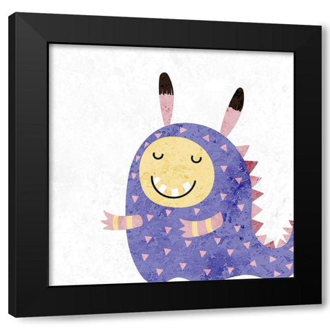 Cutie 2 Black Modern Wood Framed Art Print with Double Matting by Allen, Kimberly