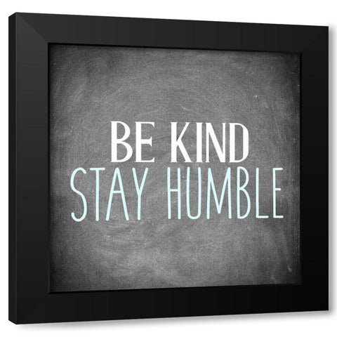 Be Honest 1 Black Modern Wood Framed Art Print with Double Matting by Allen, Kimberly