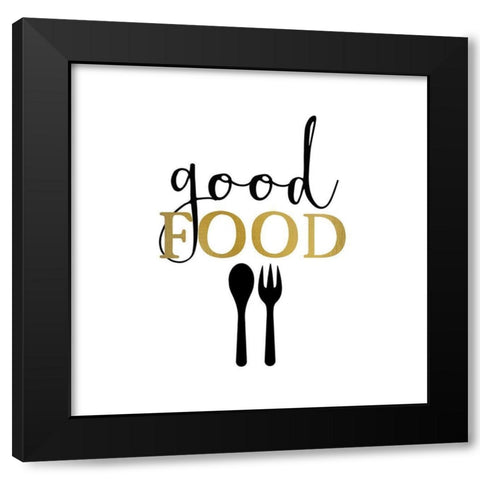 Good Wine 1 Black Modern Wood Framed Art Print with Double Matting by Allen, Kimberly