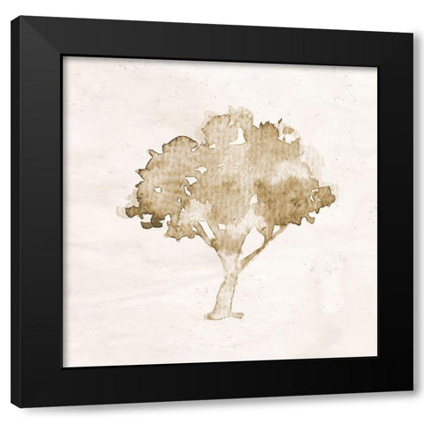 Watercolor 1 Black Modern Wood Framed Art Print with Double Matting by Allen, Kimberly
