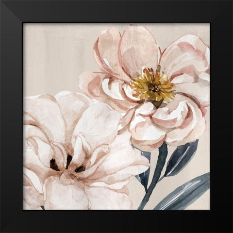 Spring Bloom 1 Black Modern Wood Framed Art Print by Allen, Kimberly