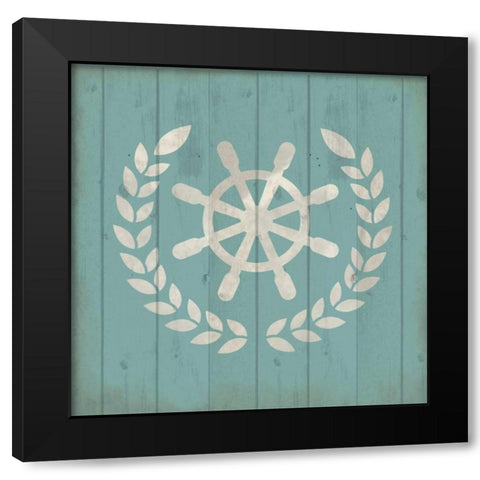 Travel the Sea 2 Black Modern Wood Framed Art Print by Allen, Kimberly
