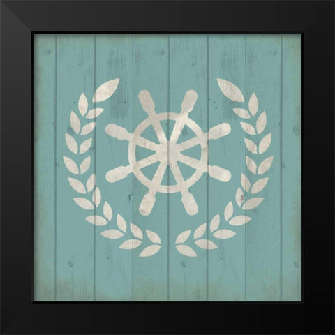 Travel the Sea 2 Black Modern Wood Framed Art Print by Allen, Kimberly