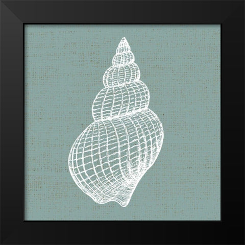 Ocean Blues 2 Black Modern Wood Framed Art Print by Allen, Kimberly