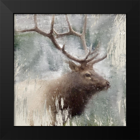 Wildlife 2 Black Modern Wood Framed Art Print by Allen, Kimberly