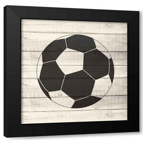 Sports 2 Black Modern Wood Framed Art Print by Allen, Kimberly