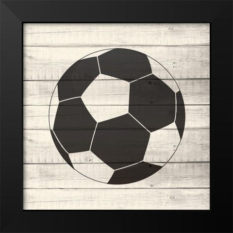 Sports 2 Black Modern Wood Framed Art Print by Allen, Kimberly