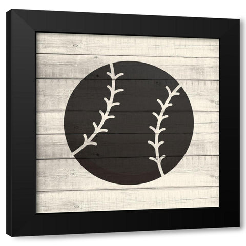 Sports 4 Black Modern Wood Framed Art Print with Double Matting by Allen, Kimberly