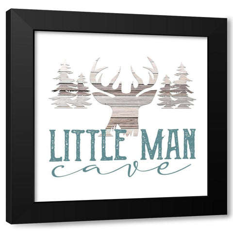 Dream Little Man 2 Black Modern Wood Framed Art Print by Allen, Kimberly