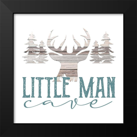 Dream Little Man 2 Black Modern Wood Framed Art Print by Allen, Kimberly