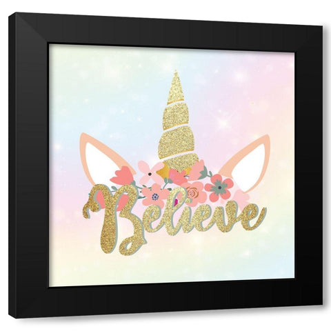 Magical 3 Black Modern Wood Framed Art Print with Double Matting by Allen, Kimberly