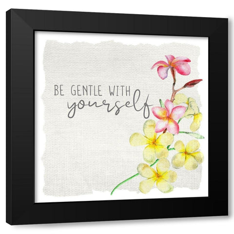 Take Time 2 Black Modern Wood Framed Art Print by Allen, Kimberly