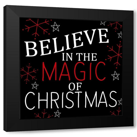 The Magic Black Modern Wood Framed Art Print with Double Matting by Allen, Kimberly