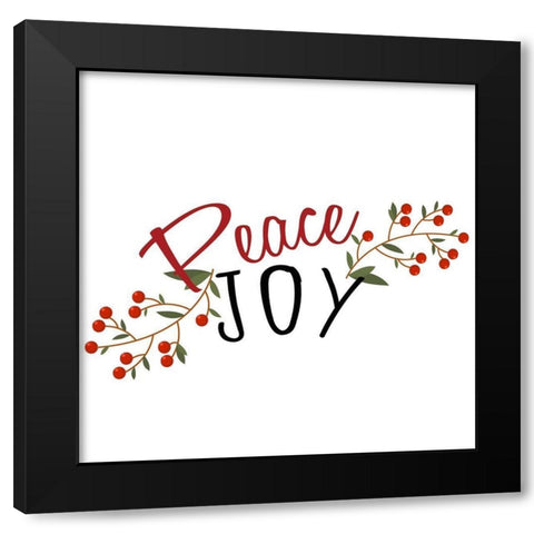 Christmas Presents 3 Black Modern Wood Framed Art Print with Double Matting by Allen, Kimberly