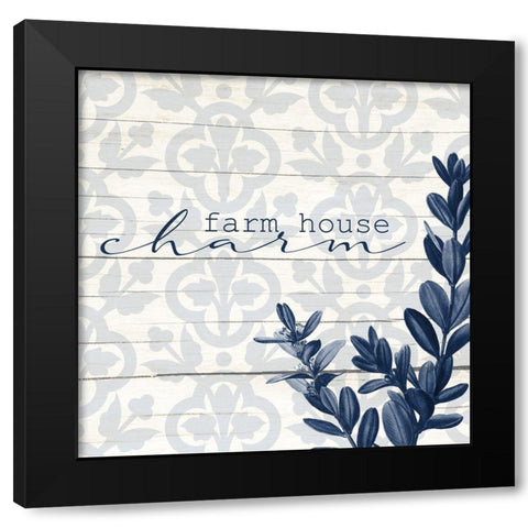 Cozy 2 Black Modern Wood Framed Art Print with Double Matting by Allen, Kimberly