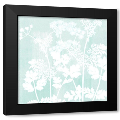 Botany 2 Black Modern Wood Framed Art Print with Double Matting by Allen, Kimberly