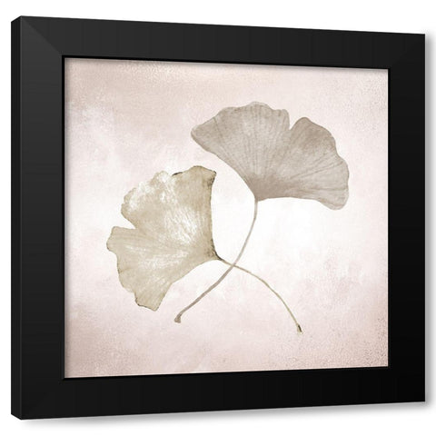 Ginkgo 1 Black Modern Wood Framed Art Print by Allen, Kimberly