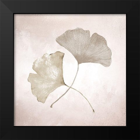 Ginkgo 1 Black Modern Wood Framed Art Print by Allen, Kimberly