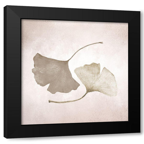 Ginkgo 2 Black Modern Wood Framed Art Print by Allen, Kimberly