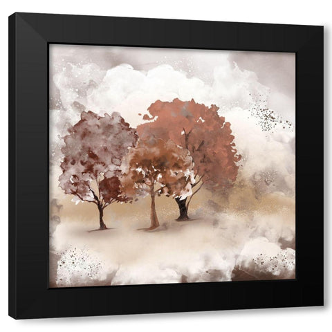 Distance 1 Black Modern Wood Framed Art Print with Double Matting by Allen, Kimberly