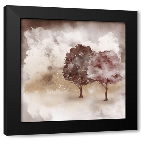 Distance 2 Black Modern Wood Framed Art Print by Allen, Kimberly