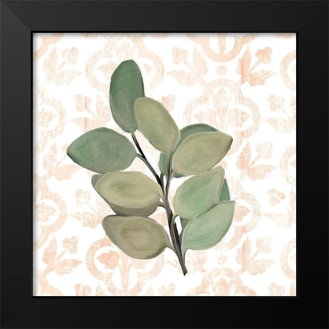 Pattern Branch 1 Black Modern Wood Framed Art Print by Allen, Kimberly