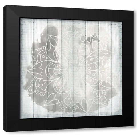 Watercolor 3 Black Modern Wood Framed Art Print with Double Matting by Allen, Kimberly