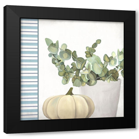 Pumpkin Pot 1 Black Modern Wood Framed Art Print by Allen, Kimberly
