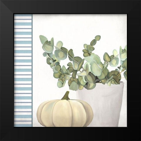 Pumpkin Pot 1 Black Modern Wood Framed Art Print by Allen, Kimberly