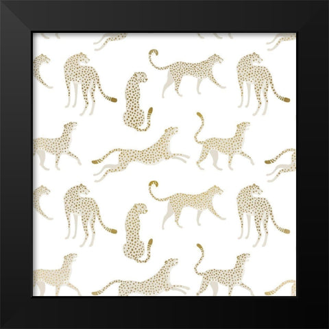 On the Hunt 1 Black Modern Wood Framed Art Print by Allen, Kimberly