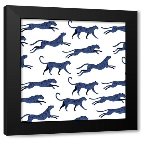 On the Hunt 2 Black Modern Wood Framed Art Print with Double Matting by Allen, Kimberly