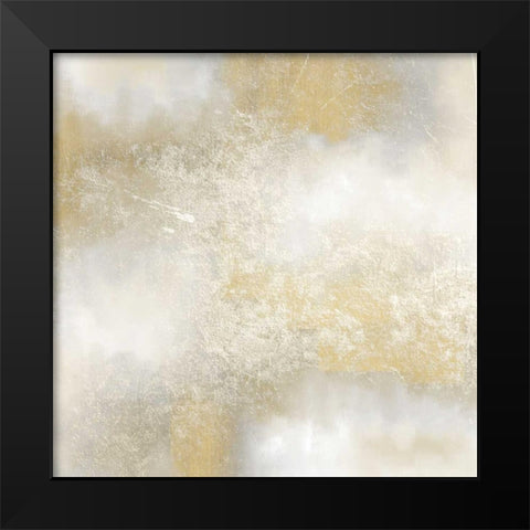 Golden Lights Black Modern Wood Framed Art Print by Allen, Kimberly