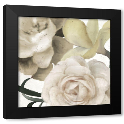Fall Blooms 2 Golden Black Modern Wood Framed Art Print by Allen, Kimberly