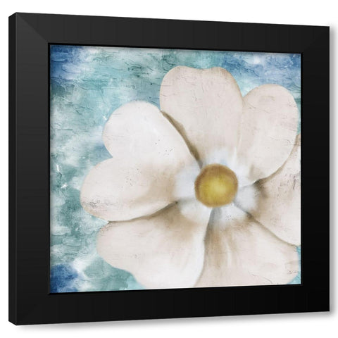 On Teal 2 Black Modern Wood Framed Art Print with Double Matting by Allen, Kimberly