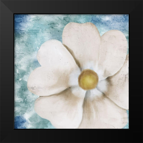 On Teal 2 Black Modern Wood Framed Art Print by Allen, Kimberly
